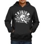 Rockwear Brasil - Moletom Trivium 3 Rockwear Preto