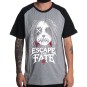 Rockwear Brasil - Camiseta Raglã Escape The Fate Rockwear Preta