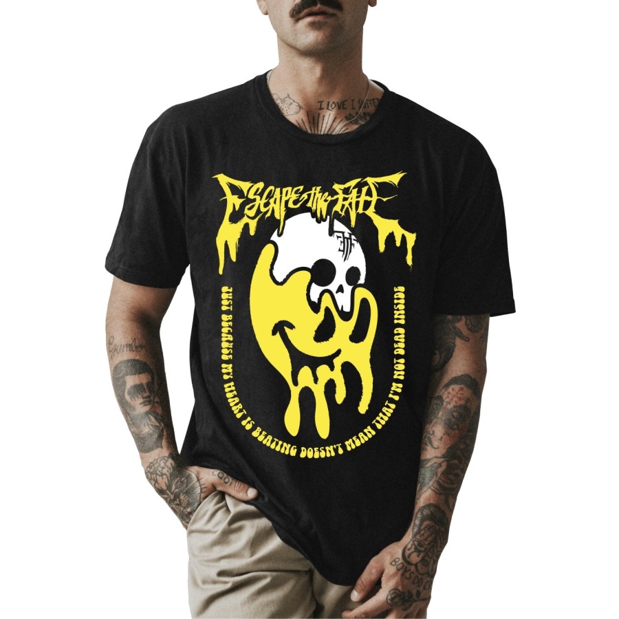 Rockwear Brasil - Camiseta Escape The Fate 3 Rockwear Preta