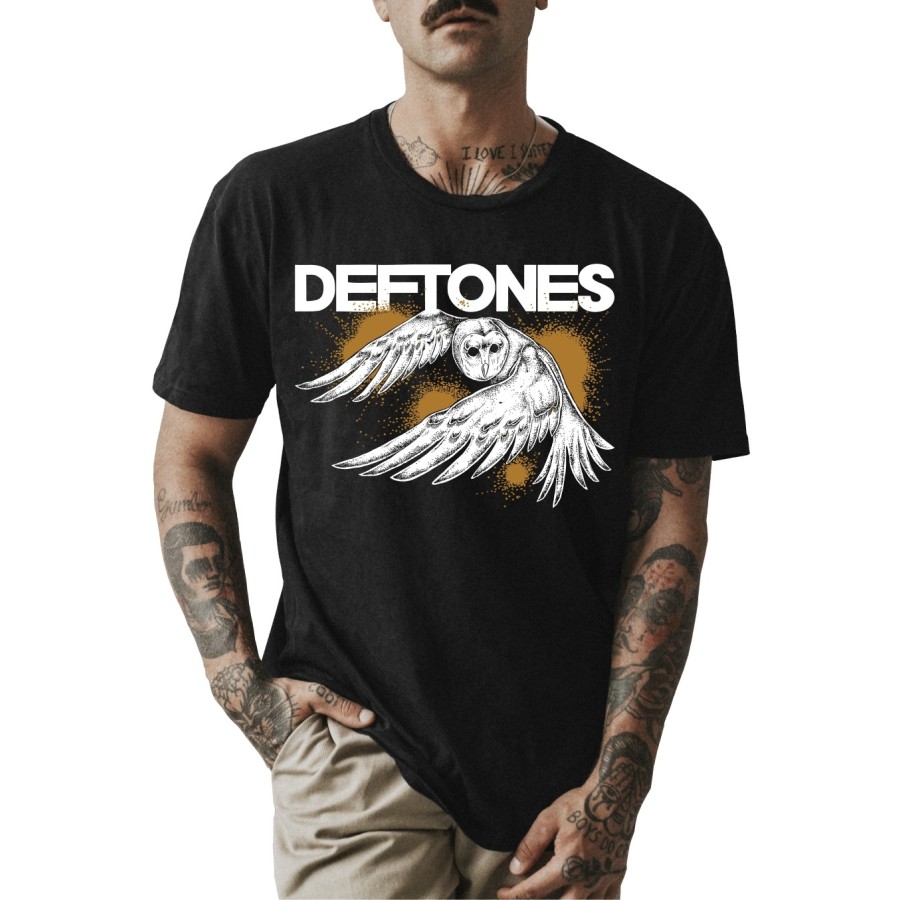 Rockwear Brasil - Camiseta Deftones Rockwear Preta