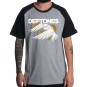 Rockwear Brasil - Camiseta Raglã Deftones Rockwear Preta