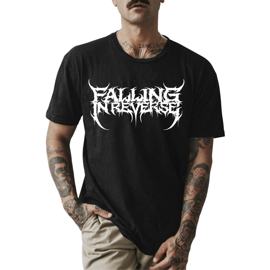Rockwear Brasil - Camiseta Falling In Reverse Rockwear Preta