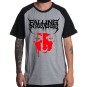 Rockwear Brasil - Camiseta Raglã Falling In Reverse 4 Rockwear Preta
