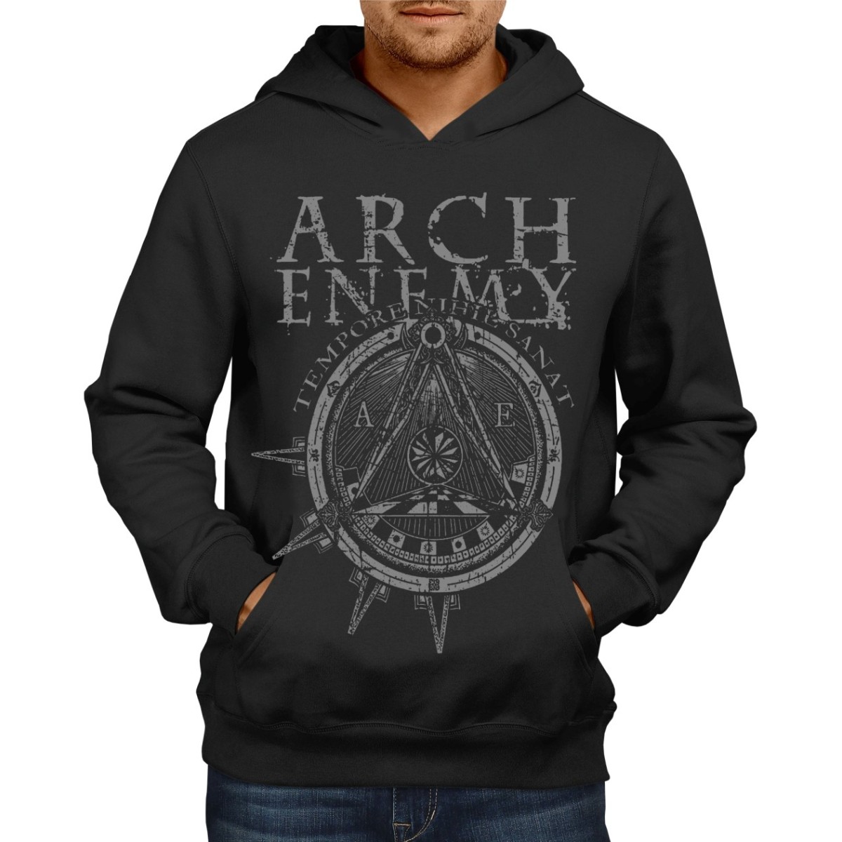 Rockwear Brasil - Moletom Arch Enemy Rockwear Preto