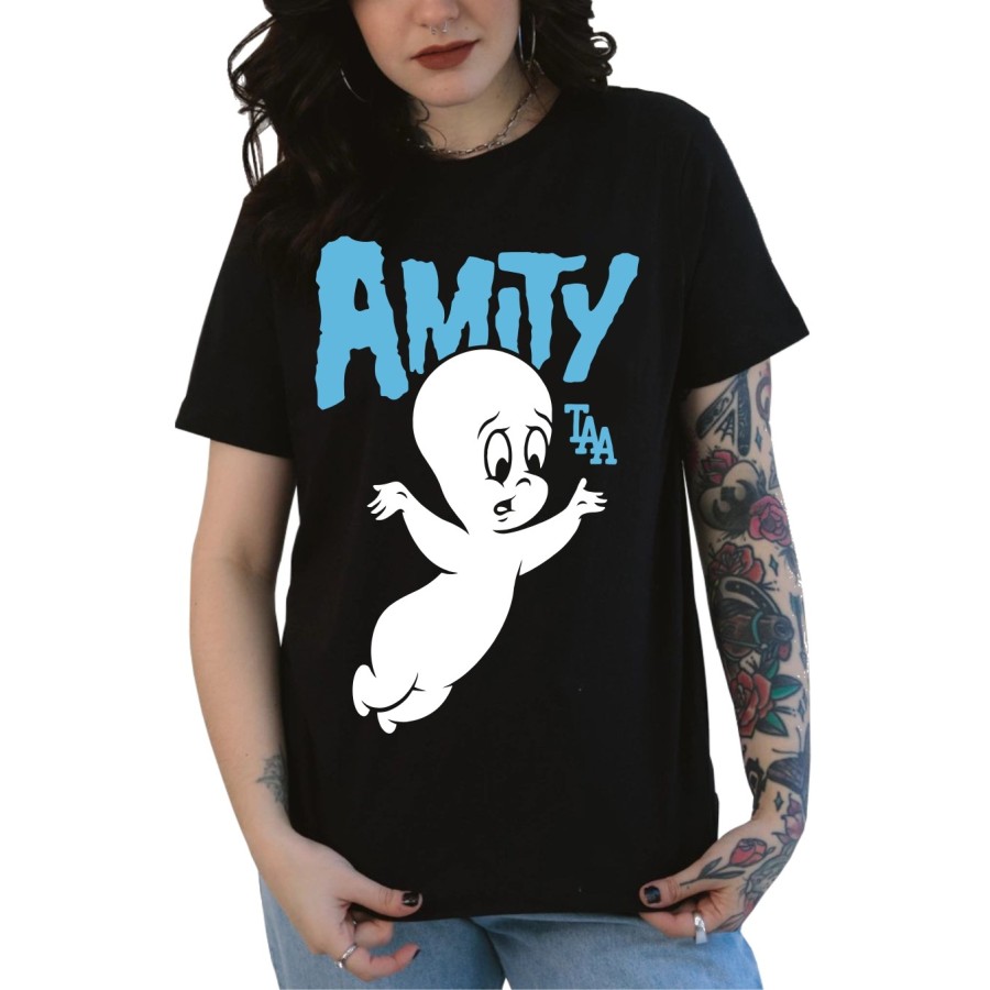 Rockwear Brasil - Baby look The Amity Affliction 7 Rockwear Preta