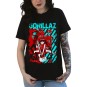 Rockwear Brasil - Baby look Gorillaz 3 Rockwear Preta