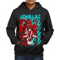 Rockwear Brasil - Moletom Gorillaz 3 Rockwear Preto