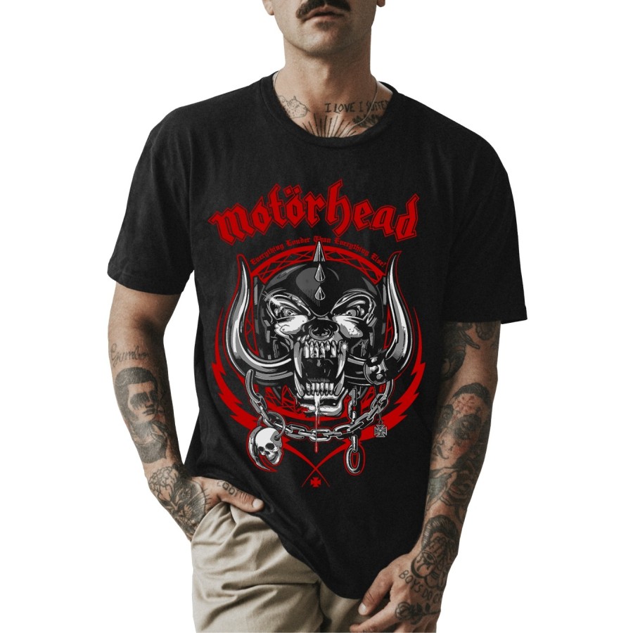 Rockwear Brasil - Camiseta Motorhead 4 Rockwear Preta