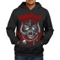 Rockwear Brasil - Moletom Motorhead 4 Rockwear Preto