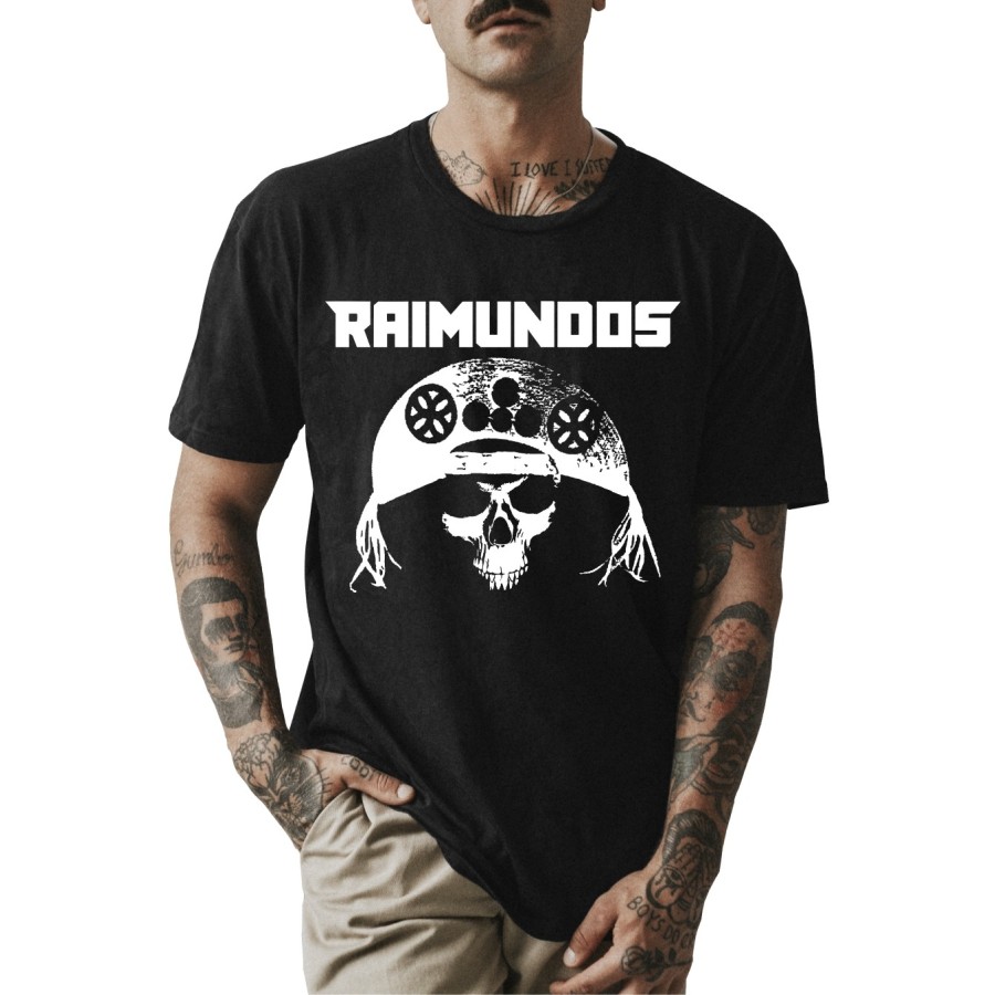 Rockwear Brasil - Camiseta Raimundos 3 Rockwear Preta