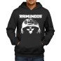 Rockwear Brasil - Moletom Raimundos 3 Rockwear Preto