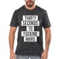 Rockwear Brasil - Camiseta Marmore 30 Seconds To Mars 3 Rockwear Preta
