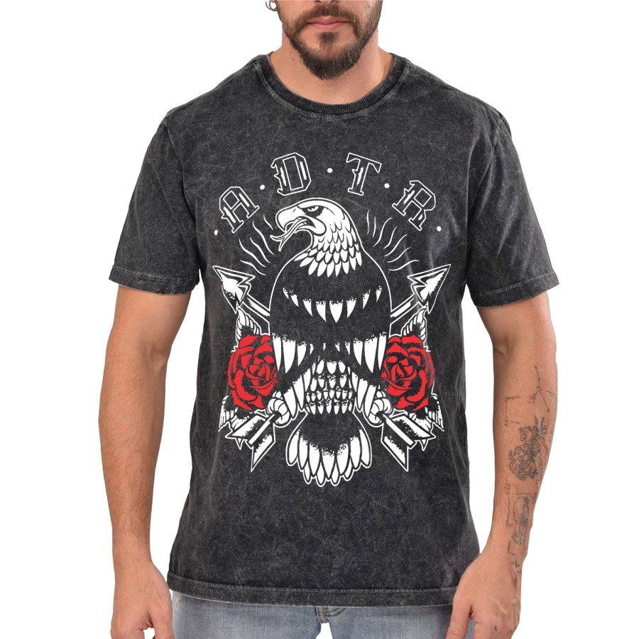 Rockwear Brasil - Camiseta Marmore A Day To Remember 3 Rockwear Preta