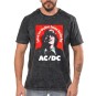 Rockwear Brasil - Camiseta Marmore Acdc 2 Rockwear Preta