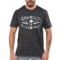 Rockwear Brasil - Camiseta Marmore Avenged Sevenfold 3 Rockwear Preta