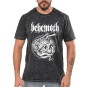 Rockwear Brasil - Camiseta Marmore Behemoth Rockwear Preta