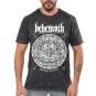 Rockwear Brasil - Camiseta Marmore Behemoth 3 Rockwear Preta