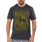 Rockwear Brasil - Camiseta Marmore Bob Marley Rockwear Preta