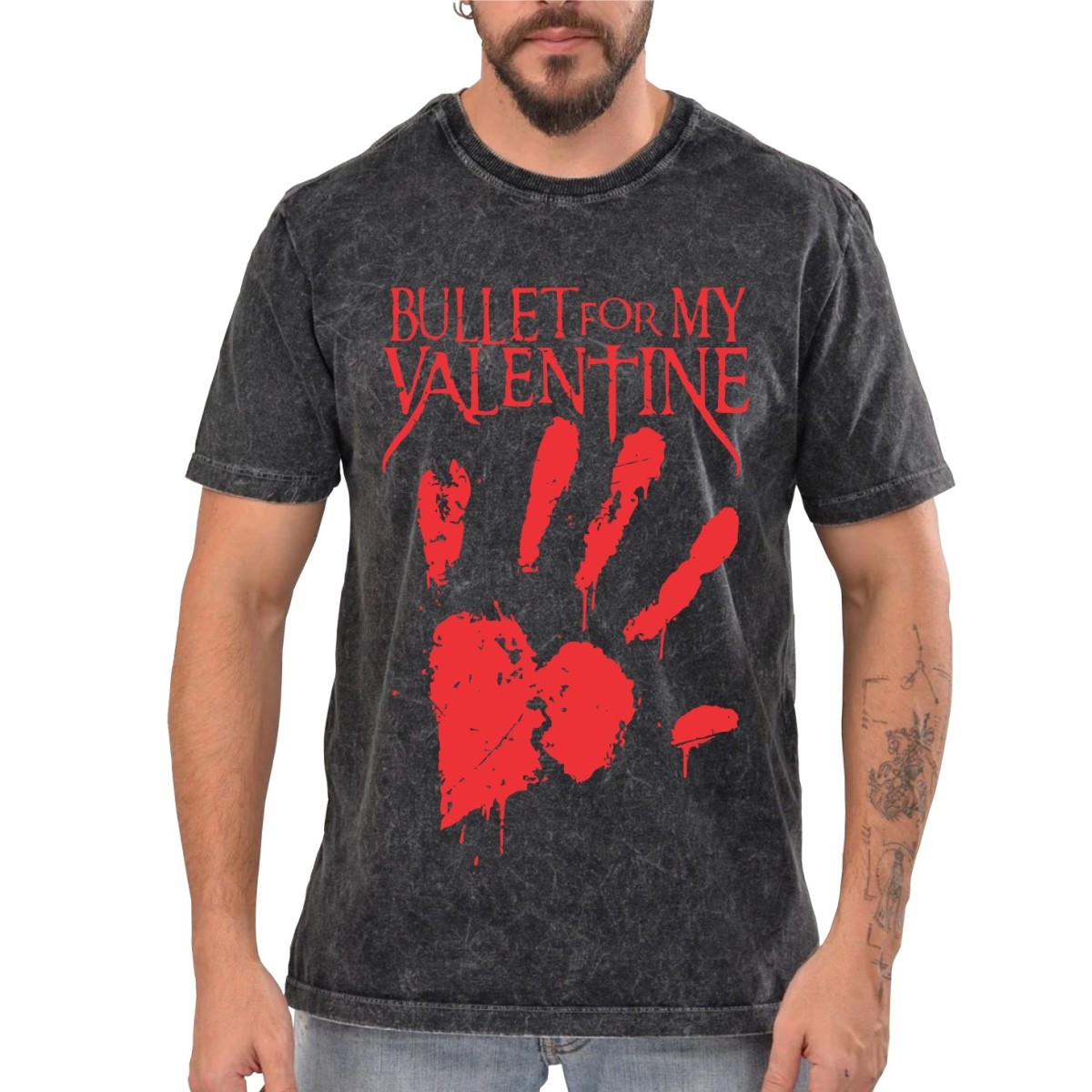 Rockwear Brasil - Camiseta Marmore Bullet For My Valentine Rockwear...