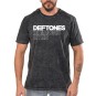 Rockwear Brasil - Camiseta Marmore Deftones 2 Rockwear Preta