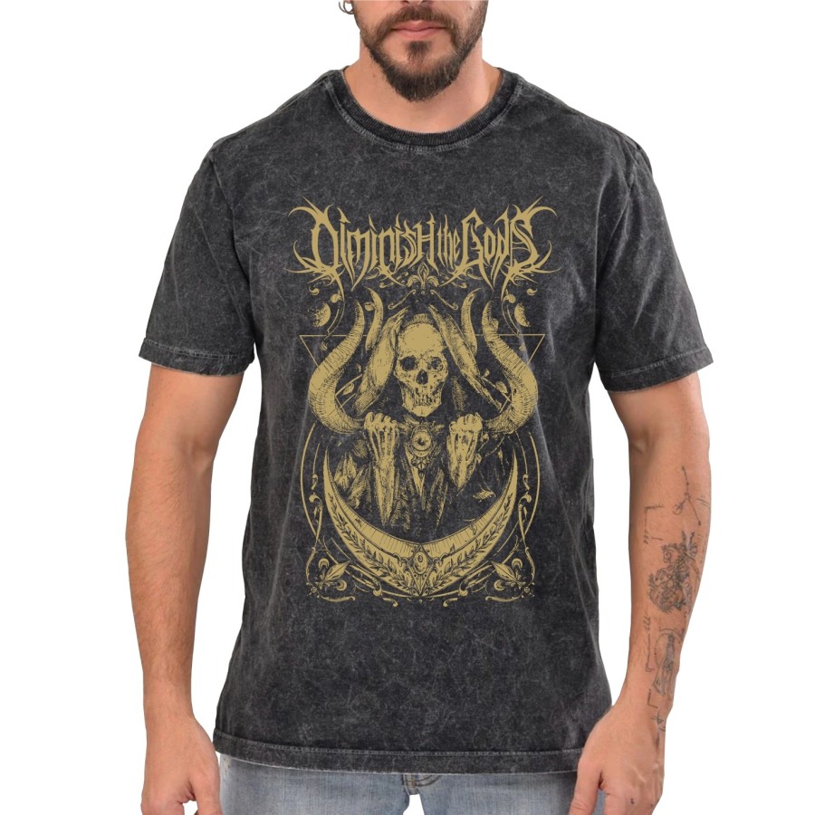 Rockwear Brasil - Camiseta Marmore Diminish The Gods Rockwear Preta