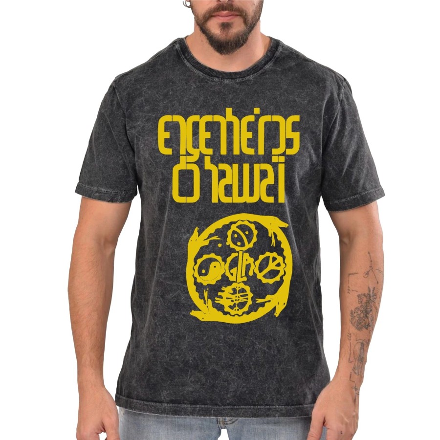 Rockwear Brasil - Camiseta Marmore Engenheiros do Hawaii Rockwear P...