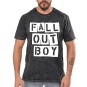 Rockwear Brasil - Camiseta Marmore Fall out Boy Rockwear Preta