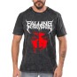 Rockwear Brasil - Camiseta Marmore Falling In Reverse 4 Rockwear Preta