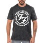 Rockwear Brasil - Camiseta Marmore Foo Fighters Rockwear Preta