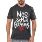 Rockwear Brasil - Camiseta Marmore Gloria Rockwear Preta