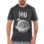 Rockwear Brasil - Camiseta Marmore Gojira Rockwear Preta