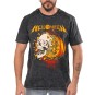 Rockwear Brasil - Camiseta Marmore Helloween 2 Rockwear Preta