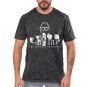 Rockwear Brasil - Camiseta Marmore HIM Rockwear Preta