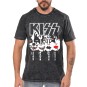 Rockwear Brasil - Camiseta Marmore KISS Rockwear Preta