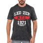 Rockwear Brasil - Camiseta Marmore Led Zeppelin 2 Rockwear Preta