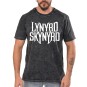 Rockwear Brasil - Camiseta Marmore Lynyrd Skynyrd Rockwear Preta