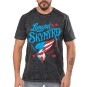 Rockwear Brasil - Camiseta Marmore Lynyrd Skynyrd 3 Rockwear Preta