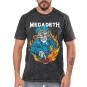 Rockwear Brasil - Camiseta Marmore Megadeth 2 Rockwear Preta