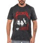 Rockwear Brasil - Camiseta Marmore Metallica 2 Rockwear Preta