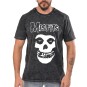 Rockwear Brasil - Camiseta Marmore Misfits Rockwear Preta