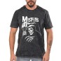 Rockwear Brasil - Camiseta Marmore Misfits 2 Rockwear Preta