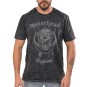 Rockwear Brasil - Camiseta Marmore Motorhead 3 Rockwear Preta