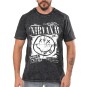 Rockwear Brasil - Camiseta Marmore Nirvana 7 Rockwear Preta