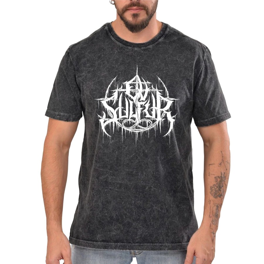 Rockwear Brasil - Camiseta Marmore Ov Sulfur 2 Rockwear Preta