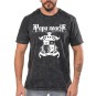 Rockwear Brasil - Camiseta Marmore Papa Roach Rockwear Preta