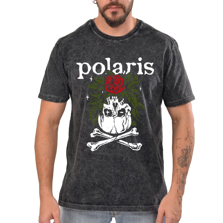 Rockwear Brasil - Camiseta Marmore Polaris 2 Rockwear Preta
