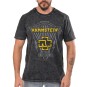 Rockwear Brasil - Camiseta Marmore Rammstein 3 Rockwear Preta