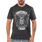 Rockwear Brasil - Camiseta Marmore Ramones 2 Rockwear Preta