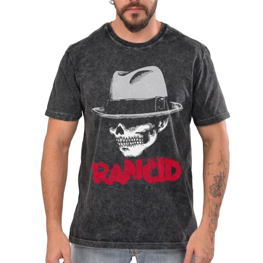 Rockwear Brasil - Camiseta Marmore Rancid Rockwear Preta