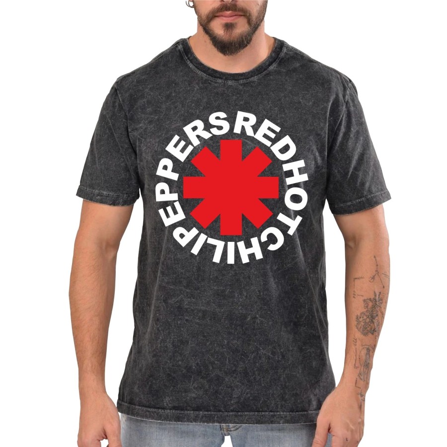 Rockwear Brasil - Camiseta Marmore Red Hot Chilli Peppers Rockwear ...